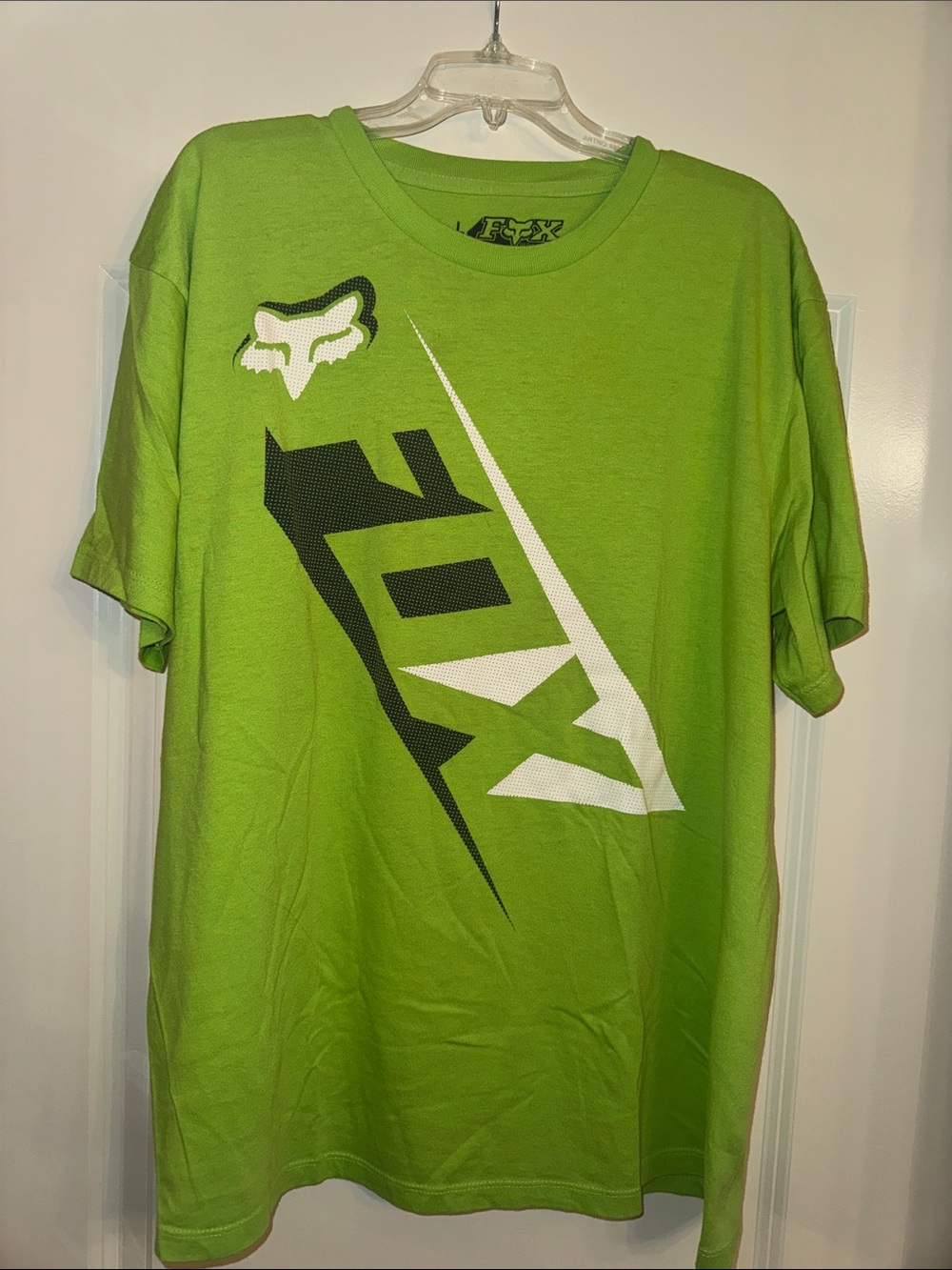 Fox Men’s Bright Lime Green Short Sleeve Graphic Tee